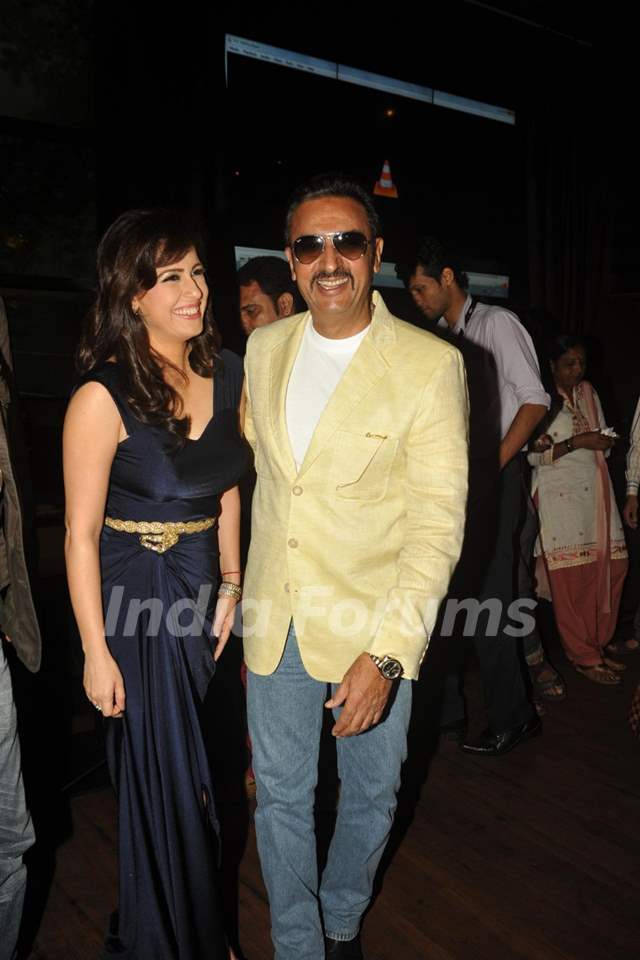 Amrita Raichand and Gulshan Grover at the 'Baat Bann Gayi' music launch