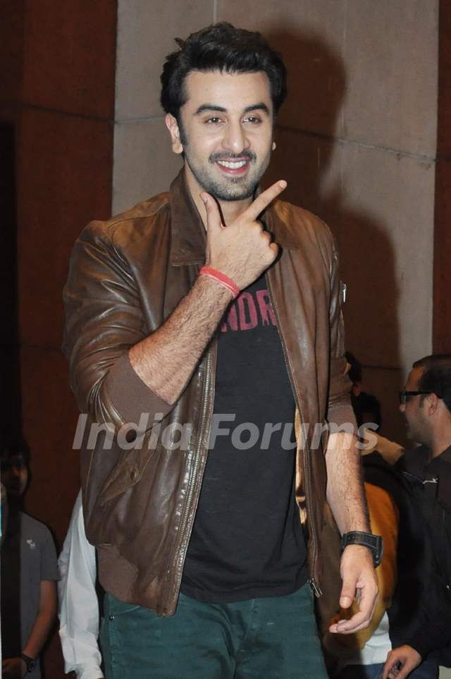 Ranbir Kapoor At A Press Conference To Promote Besharam