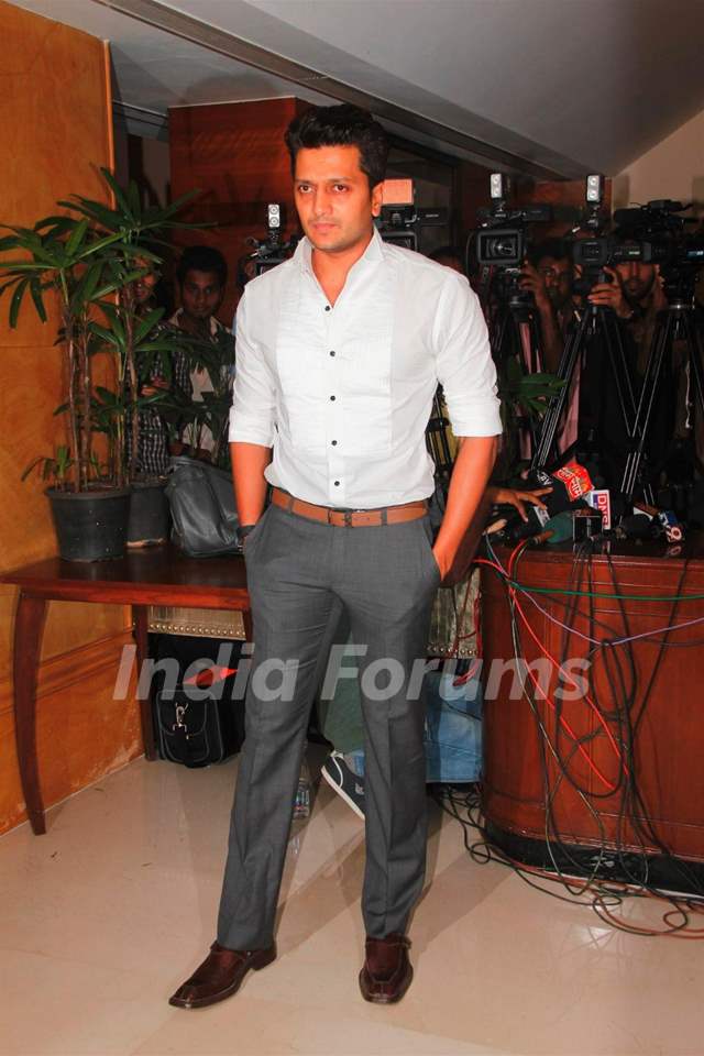 Ritesh Deshmukh at the Grand Masti Success Party