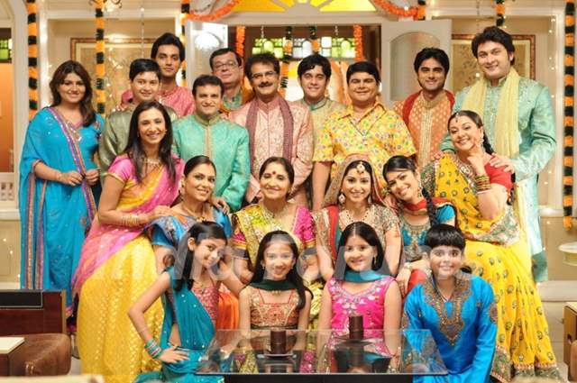 All cast of Baa Bahu Aur Baby show