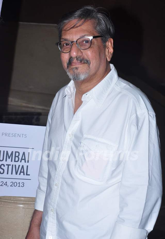 Amol Palekar at the Mumbai Film Festival