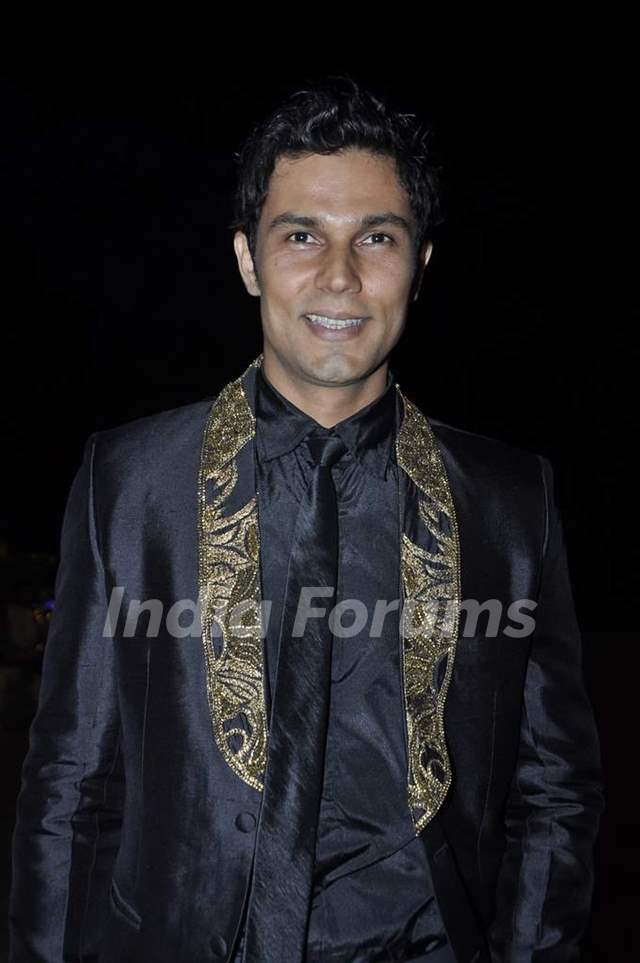 Randeep Hooda at Amna Shariff's Wedding Reception