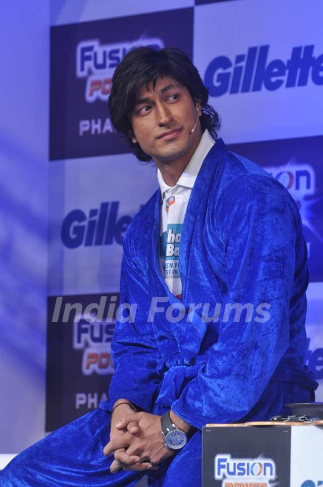 Vidyut Jamwal at the launch of Gillette Fusion Power Phantom
