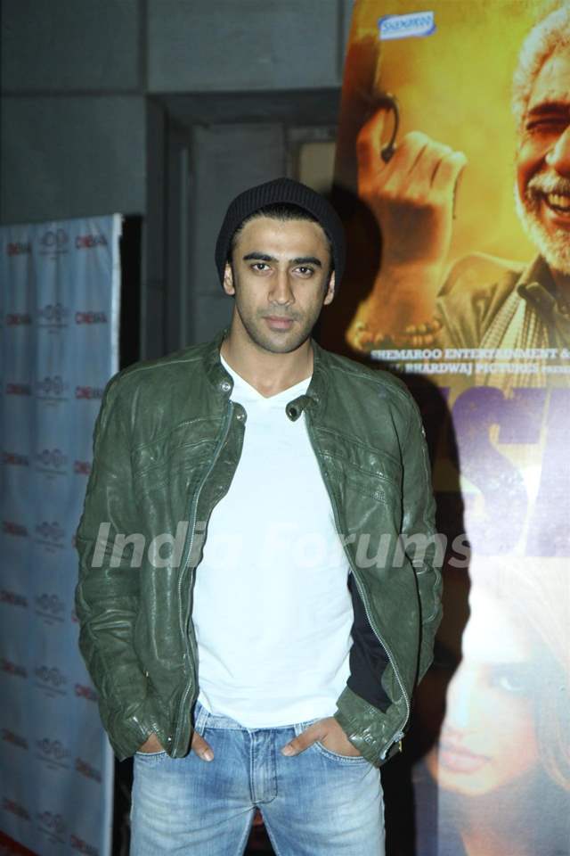 Amit Sadh at the Premier of 'Dedh Ishqiya'