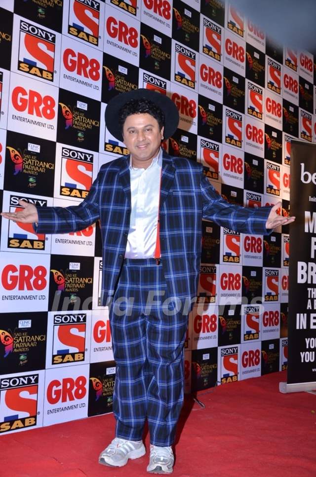 Ali Asgar was seen at SAB Ke Satrangi Parivaar Awards