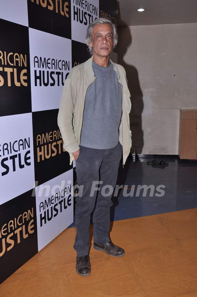 Sudhir Mishra was seen at the Special Screening Hollywood Film 'American Hustle'