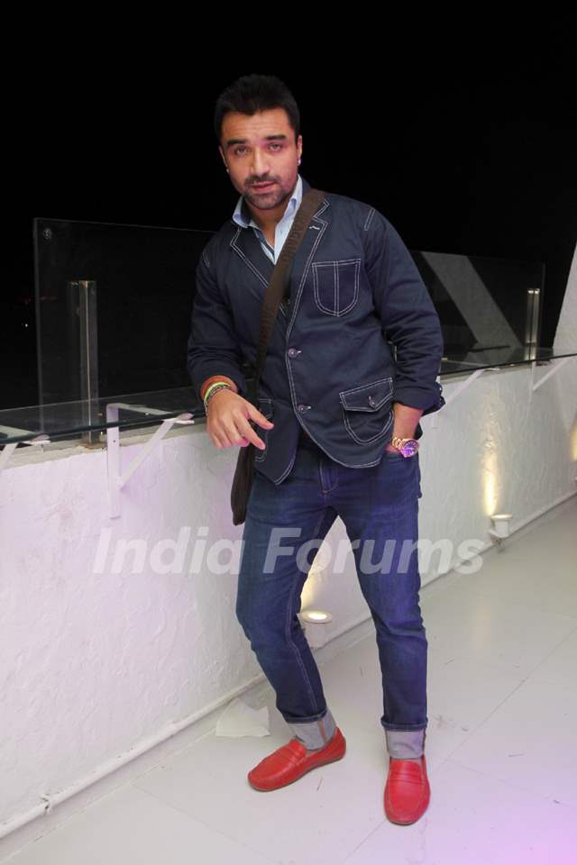 Ajaz Khan at Kapil Mehra's Birthday Party