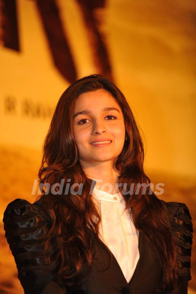 Alia Bhatt at the Music Launch of 'Highway'