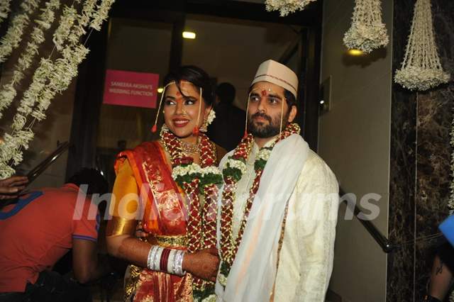 Sameera Reddy weds Akshay Warde