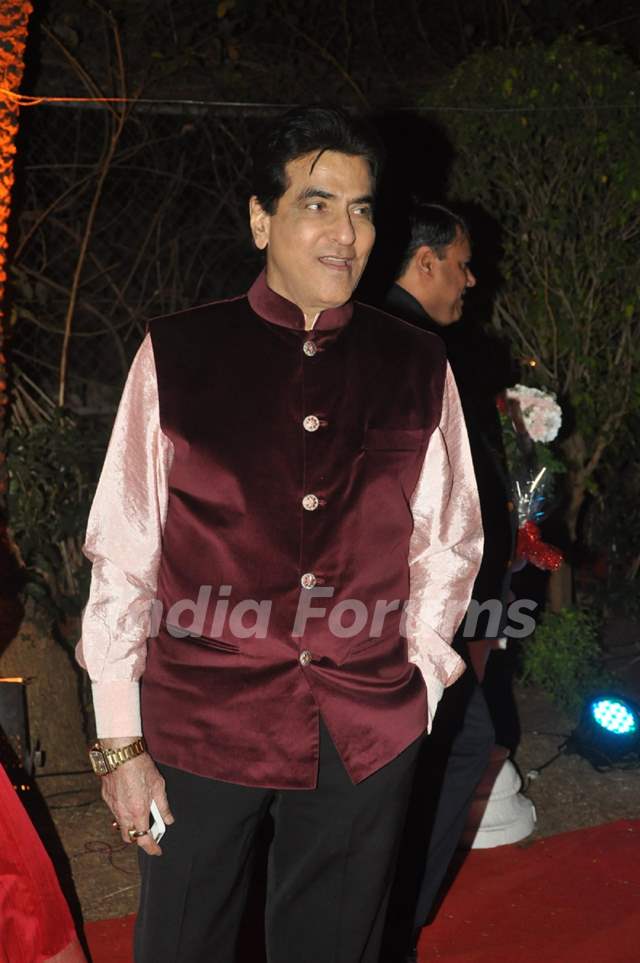 Jeetendra was at Ahana Deol & Vaibhav Vora's Reception party Media