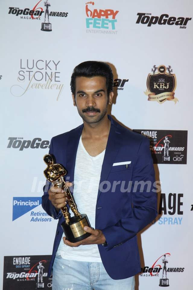 Rajkummar Rao was at the 6th Top Gear Awards 2013