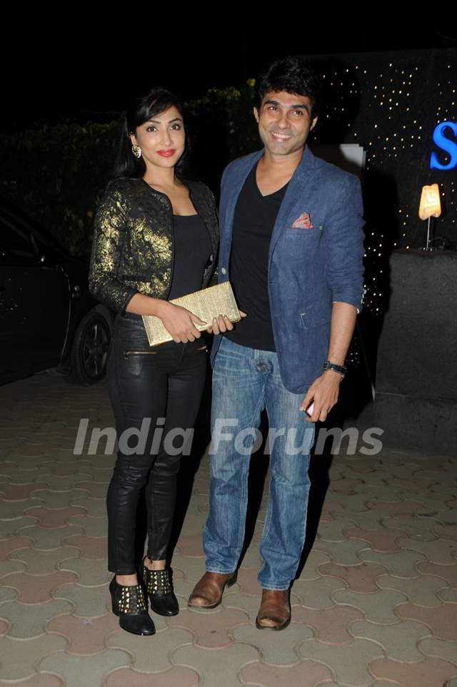 Mouli Ganguly and Mazher Sayed at the Sailor Awards