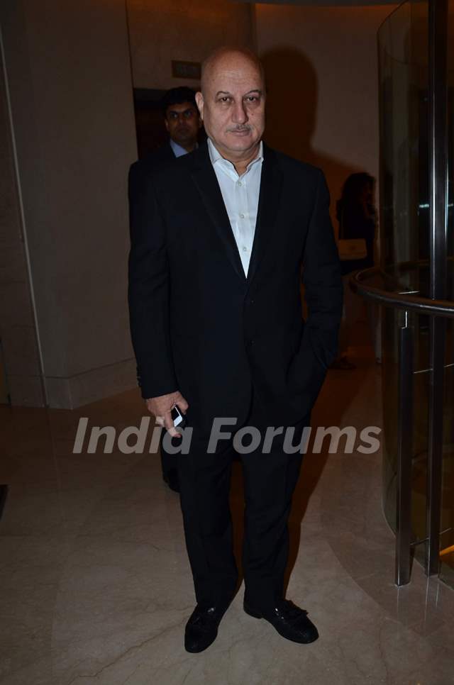 Anupam Kher at the NRI Awards 2014