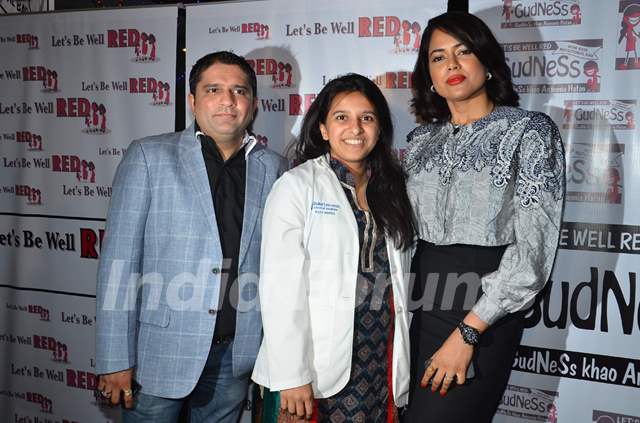 Sameera Reddy attends Lets Be Well Red's unique drive to fight Anemia in Women