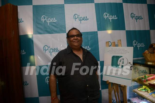 Satish Kaushik was seen at the Launch party of a new mobile news-tracker application Pipes