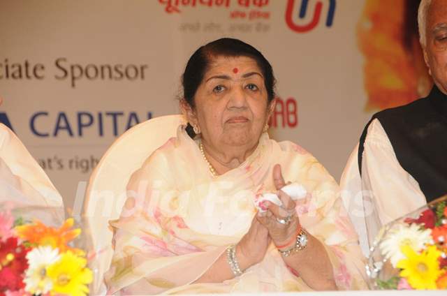 Lata Mangeshkar at the 72nd Master Deenanath Mangeshkar Awards