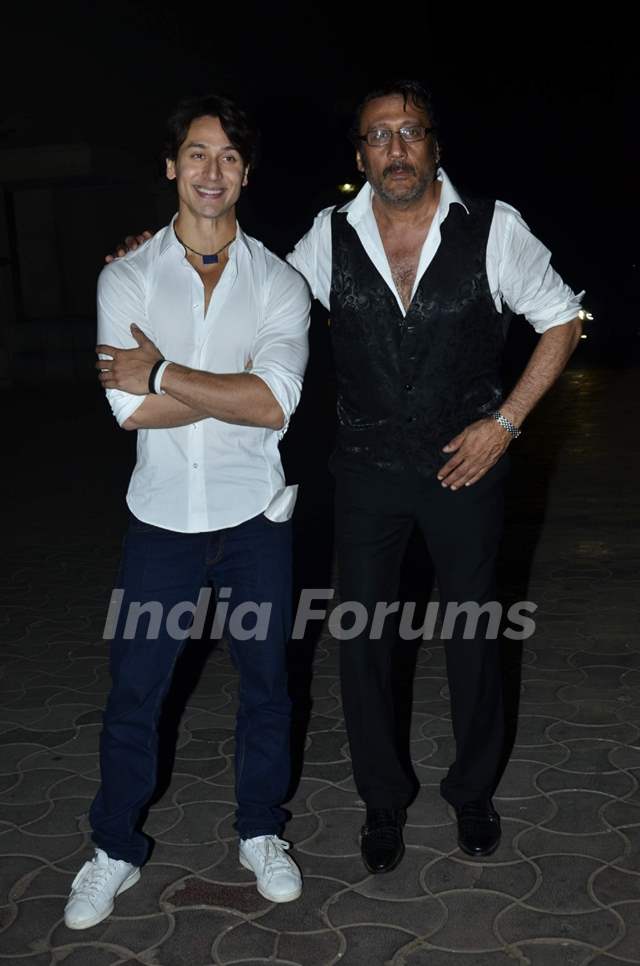 Jackie and Tiger Shroff at the Special Screening of Heropanti