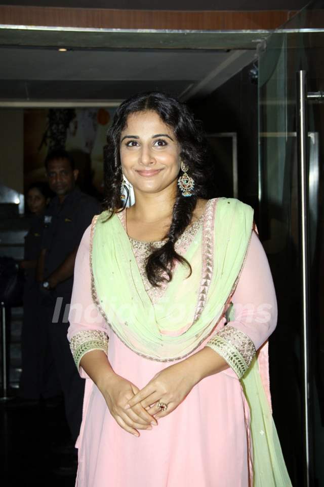 Vidya Balan at the Trailer Launch of 'Bobby Jasoos'