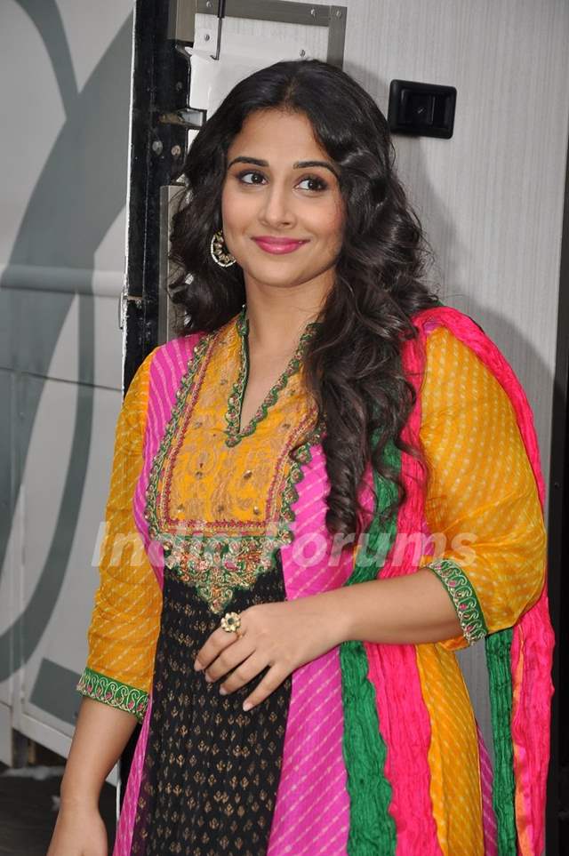 Vidya Balan at the Promotions of Bobby Jasoos