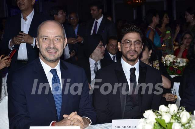 Shahrukh Khan being honoured by the French Government with the Chevalier de la Legion D'honneur