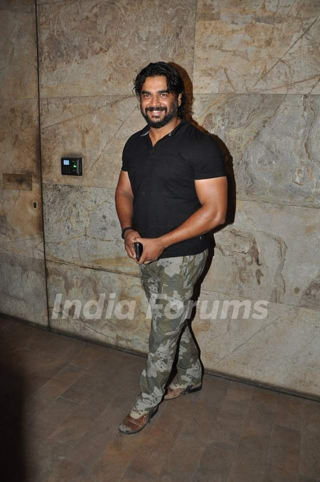 R. Madhavan at Special screening of Bobby Jasoos