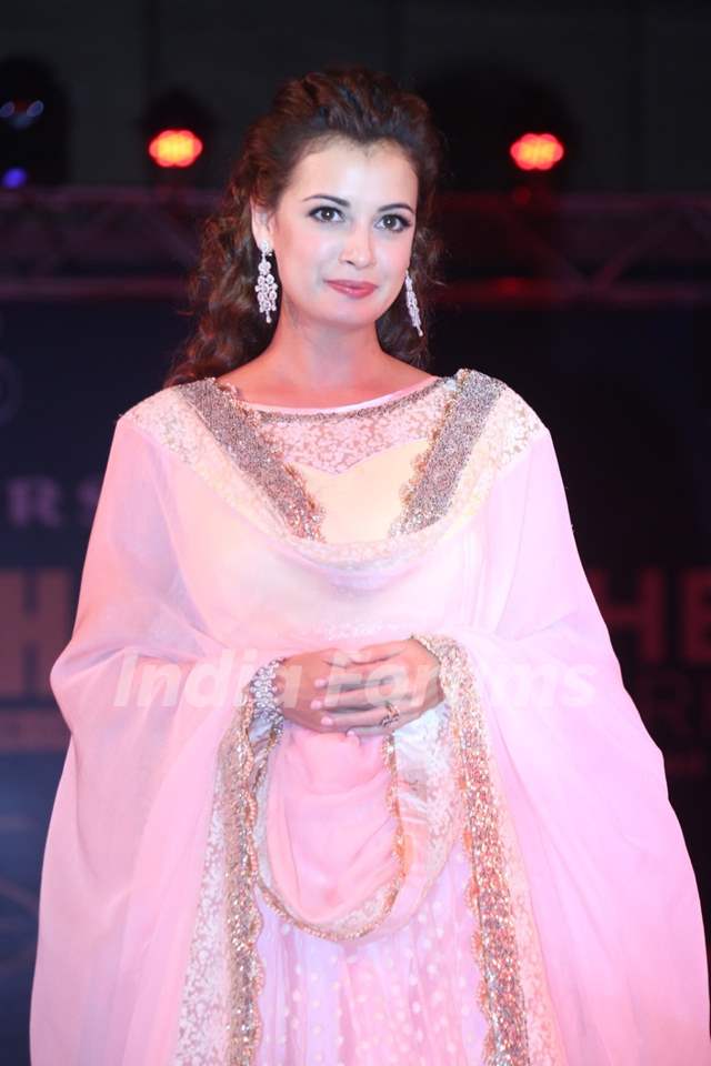 Dia Mirza at the Teach for Change 2014 Fashion Show