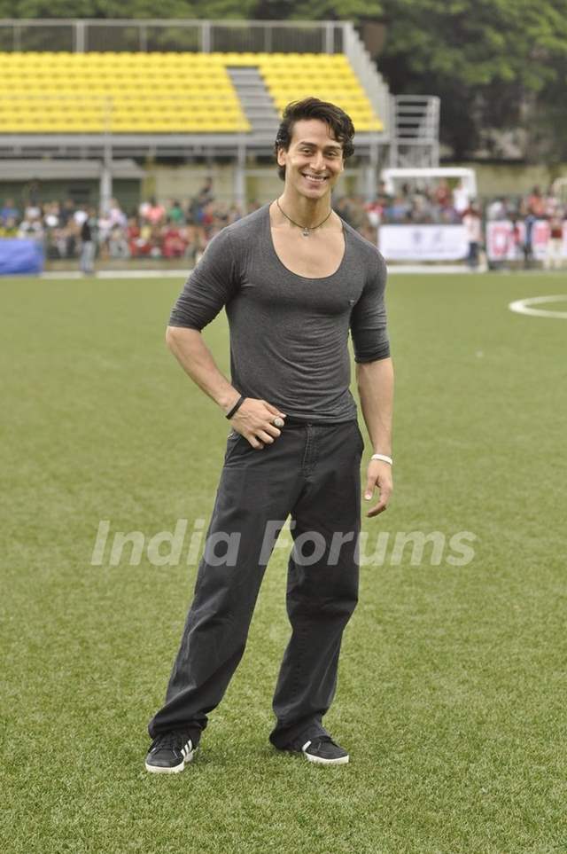 Tiger Shroff at Charity Football Match