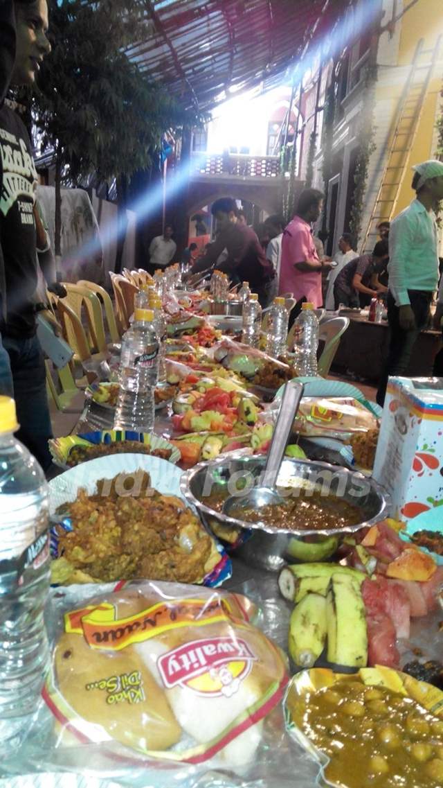 All the yummy food at the Veera Iftaari Party