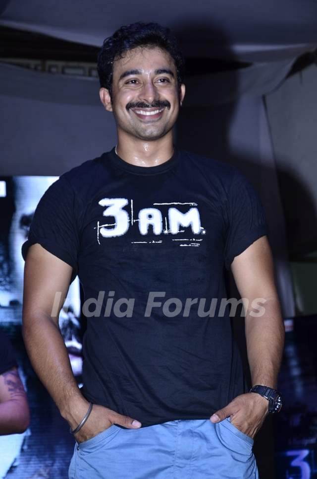 Rannvijay Singh poses for the camera at the Trailer Launch of 3 AM