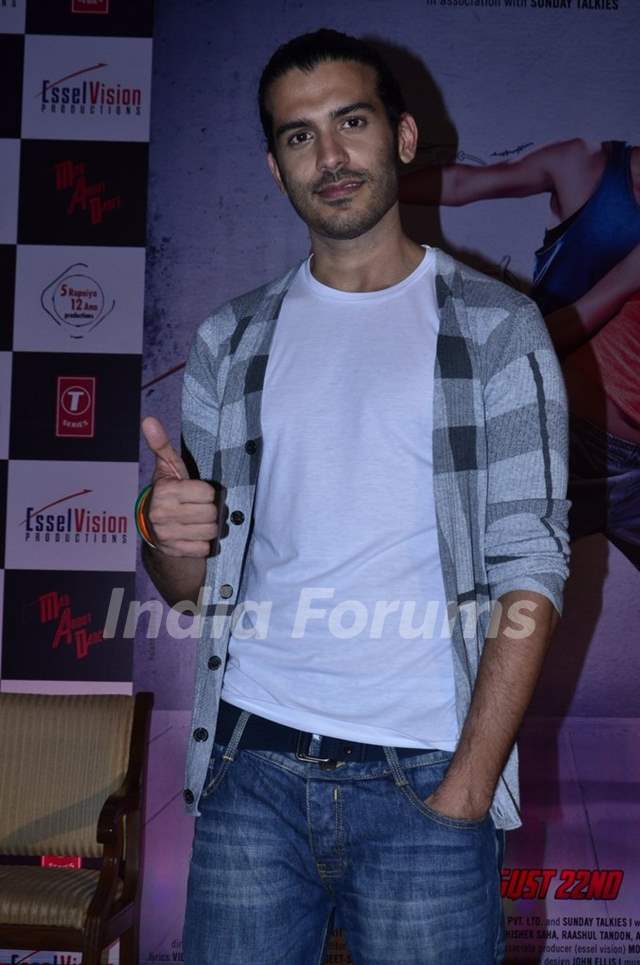 Saahil Prem poses for the media at the Promotion of Mad About Dance Media