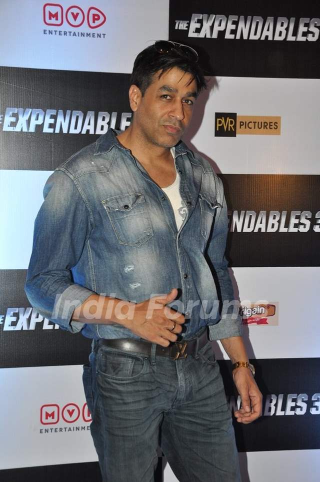 Rajat Bedi was at the Premier of The Expendables 3 Photo