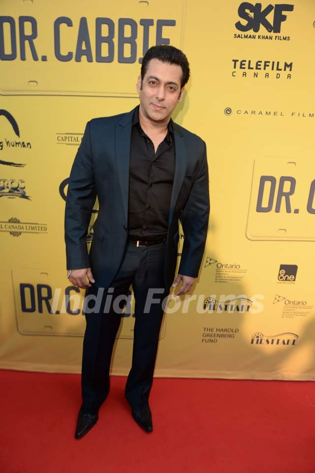 Salman Khan at the Premiere of Dr. Cabbie in Canada