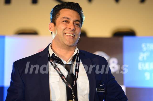 Salman Khan snapped at the Launch of Bigg Boss 8