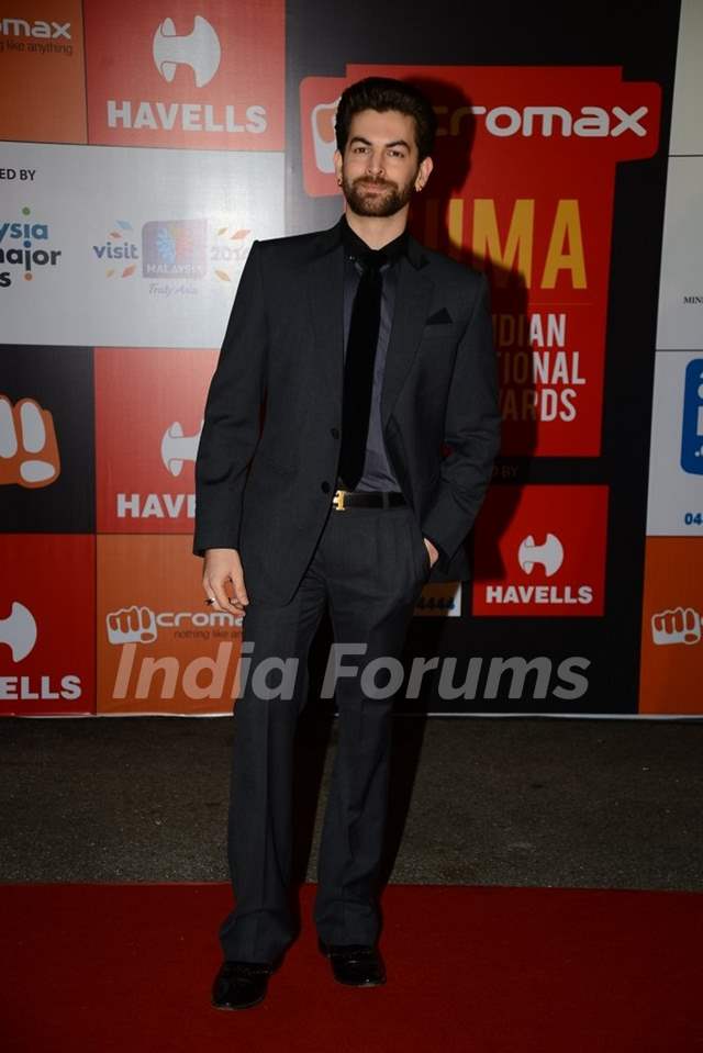 Neil Nitin Mukesh poses for the media at Mircromax SIIMA Awards Day 2