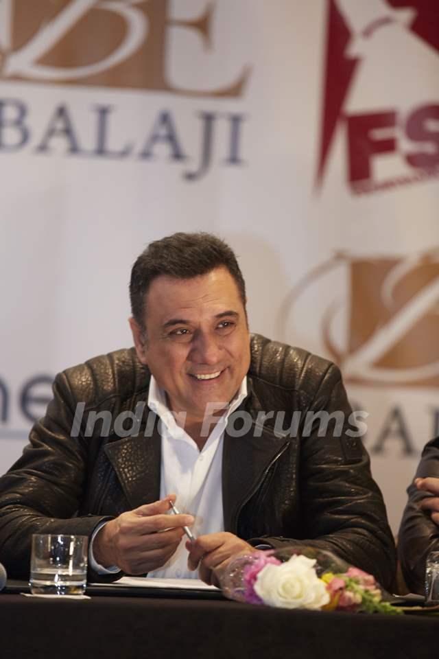 Boman Irani snapped at SLAM! THE TOUR HOUSTON PRESS CONFERENCE