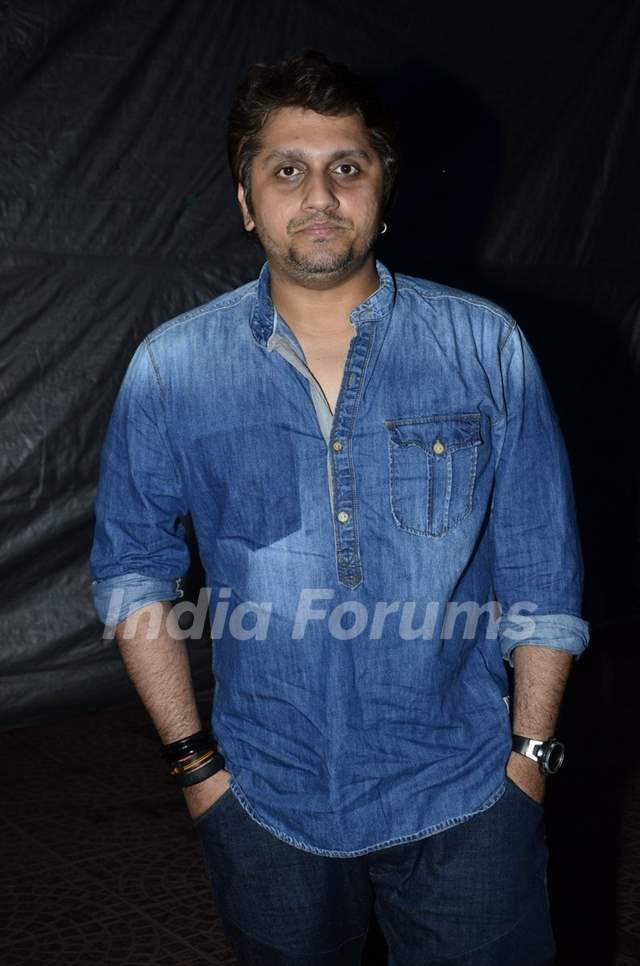 Mohit Suri poses for the media