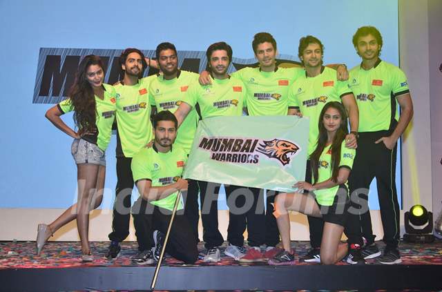 Team Mumbai Warriors at the BCL Press Conference