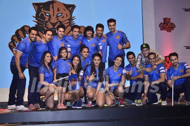 Team Chandigarh Cubs at the BCL Press Conference