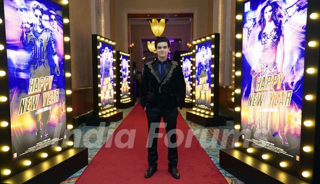 Vivaan Shah was at the World Premiere of Happy New Year in Dubai