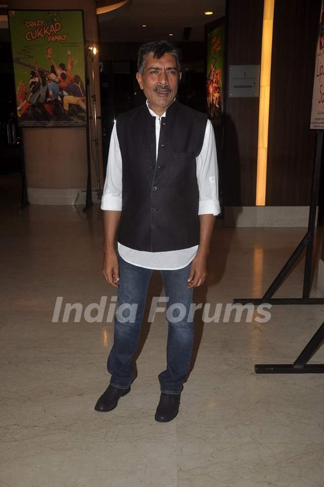 Prakash Jha poses for the media at the Launch of Rajneeti 2