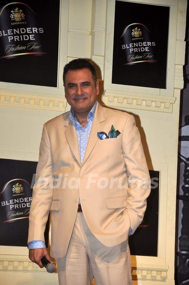 Boman Irani poses for the media at Blender's Pride Tour