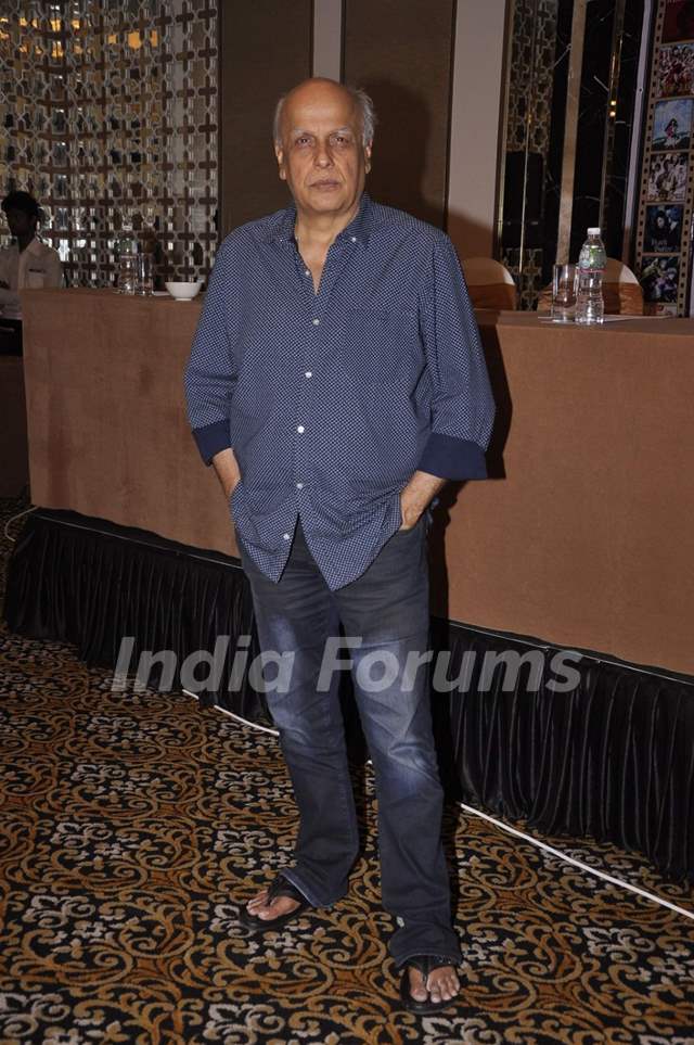 Mahesh Bhatt poses for the media at Japan Film Festival Meet