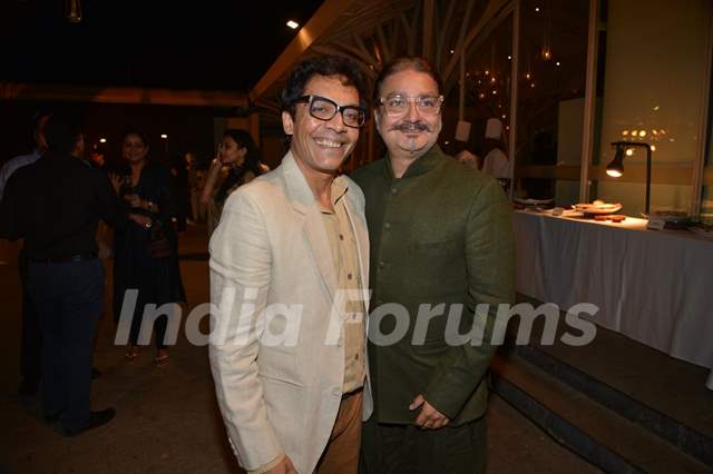 Vinay Pathak & Vrajesh Hirjee at Purbi Joshi & Valentino's Wedding