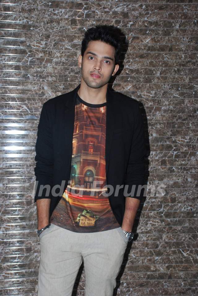 Parth Samthaan poses for the media at the Success Bash of Kaisi Yeh Yaariyan