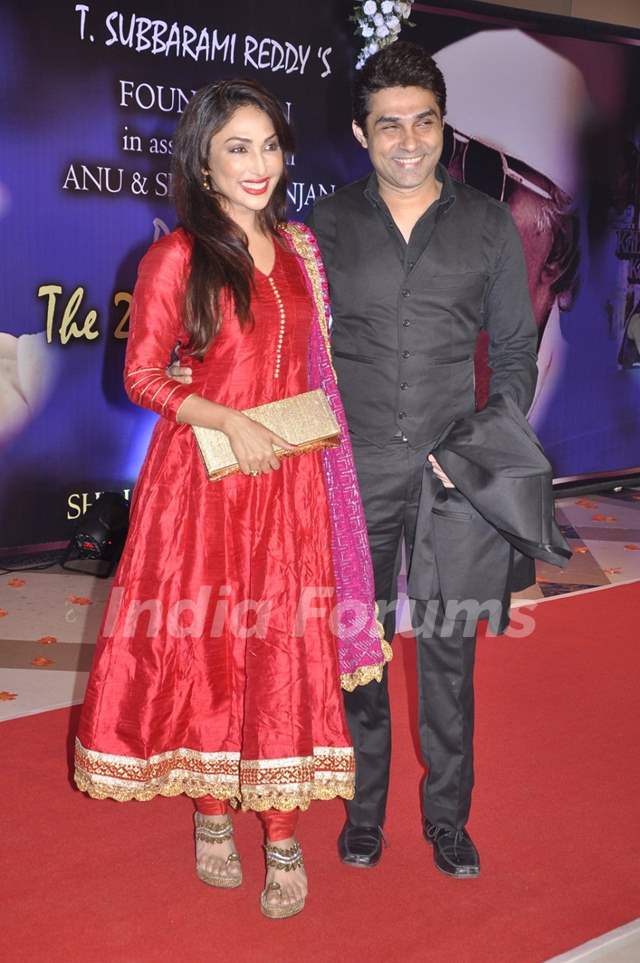 Mouli Ganguly & Mazher Sayed at the Yash Chopra Memorial Awards