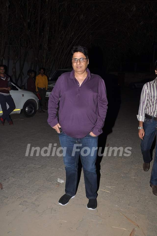 Vashu Bhagnani poses for the media at the Special Screening of Tevar