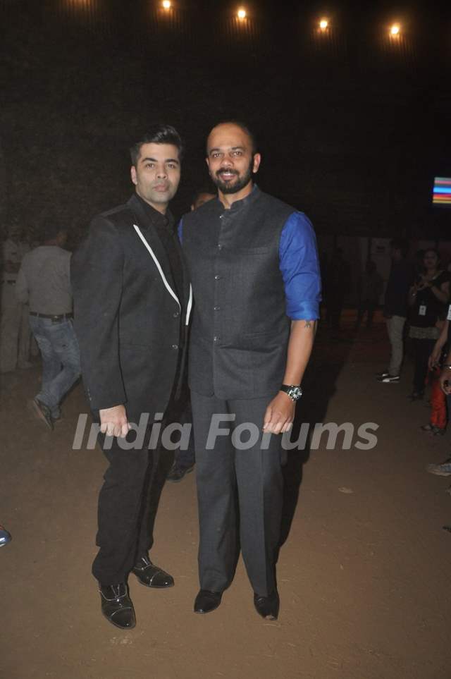 Rohit shetty and clearance karan johar show