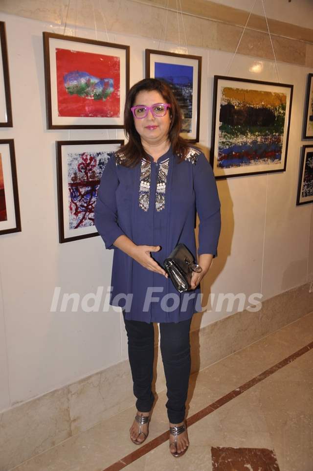 Farah Khan at the Art Exhibition Inaugration