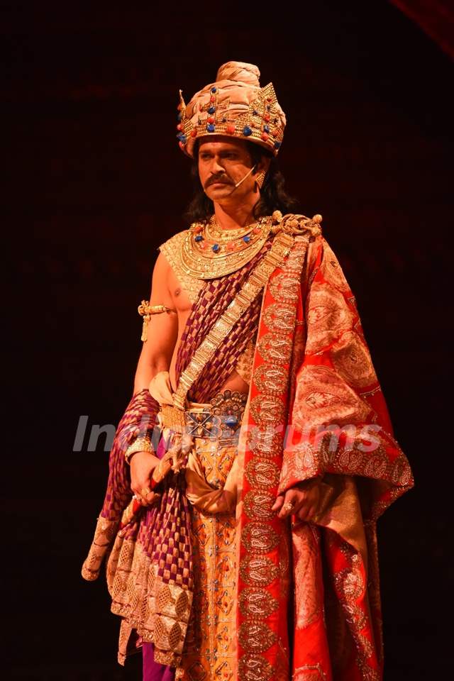 Sameer Dharmadhikari at the Launch of Chakravartin Ashoka Samrat