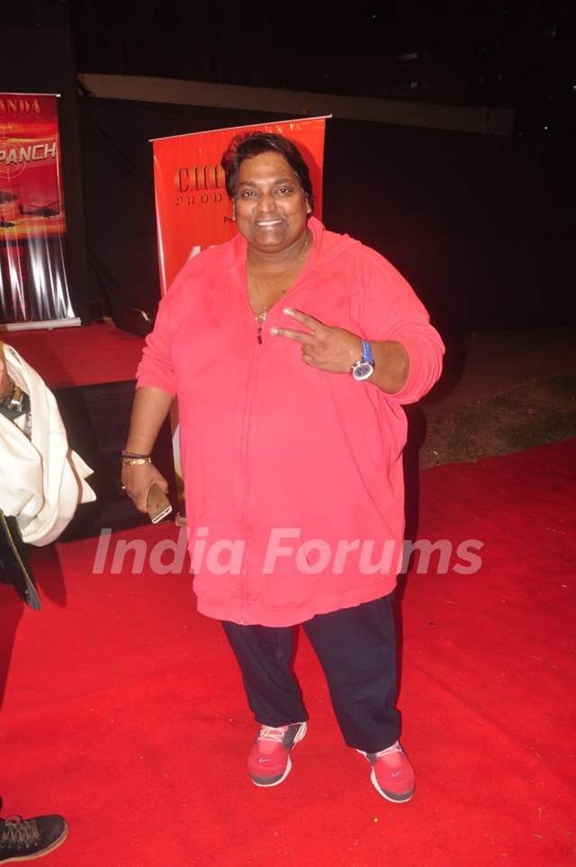 Ganesh Acharya poses for the media at the Premier of MSG: The Messenger of God